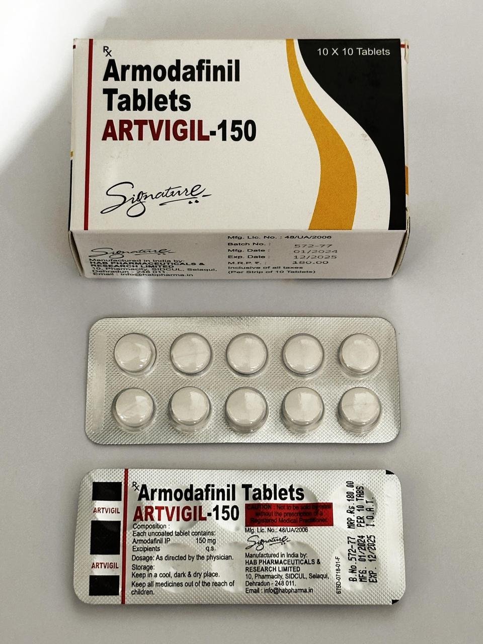 Armodafinil Tablets (ARTVIGIL-150)